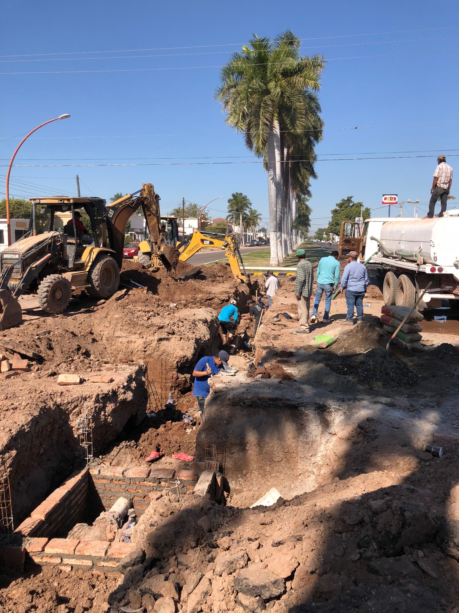 Infraestructura hidráulica - conexiones en campo